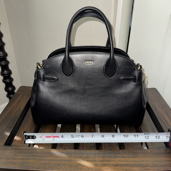 Coach Black Leather Crossbody - Picture 3 of 9